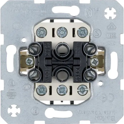 Berker 633023 drievoudige uitschakelaar 3 x 1-polig 16A met spreidklemmen