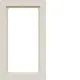 Berker 13096089 afdekraam 1.5-voudig verticaal Q1 wit