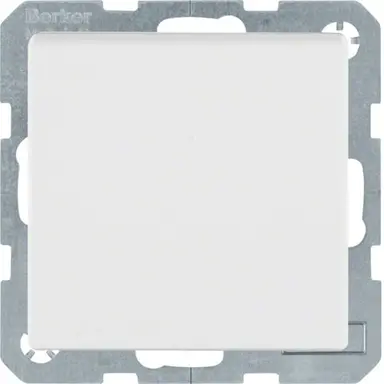 Berker 47516089 wandcontactdoos randaarde kindveilig klapdeksel Q1/Q3/Q7 wit