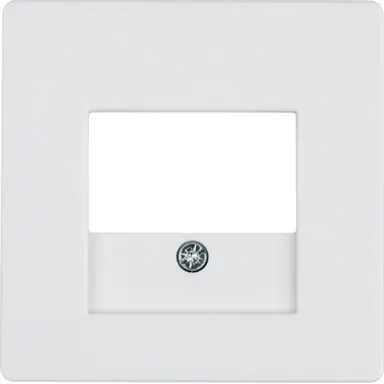 Berker 10336089 centraalplaat USB / luidspreker Q1/Q3/Q7 wit