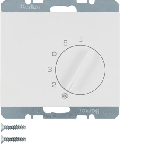 Berker 20267109 Ruimtethermostaat 5 tot 30gr.C