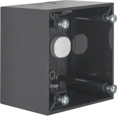 Berker 911512505 Integro Flow opbouwbehuizing hoog zonder trekontlasting antraciet mat