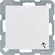 Berker 47518989 wandcontactdoos randaarde klapdeksel S1/B3/B7 wit glans