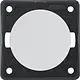 Berker 936562509 Integro Flow wisselschakelaar 10 AX wit glans