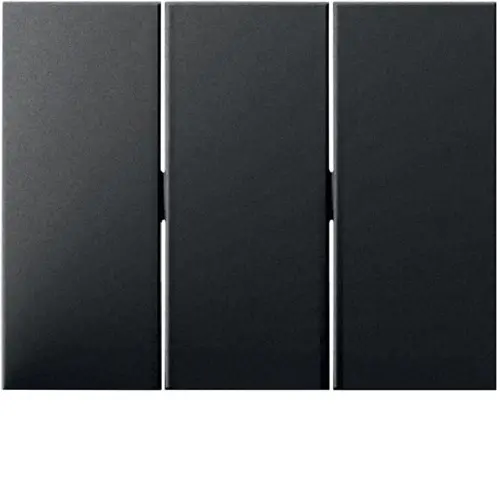 Berker 14657006 schakelwip 3-voudig K1 antraciet