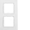 Berker 10126919 afdekraam 2-voudig B7 wit mat kunststof