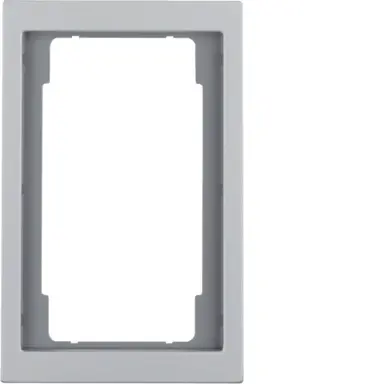 Berker 13097003 afdekraam 1,5-voudig K5 aluminium