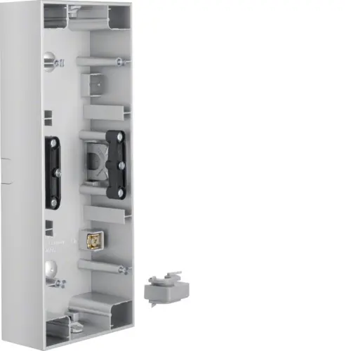 Berker 10437003 opbouwbak 3-voudig K5 aluminium verticaal
