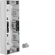 Berker 10537003 opbouwbak 3-voudig horizontaal K5 aluminium