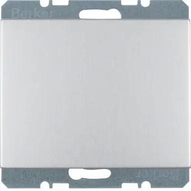 Berker 10457003 blinddeksel incl. draagframe K5 aluminium