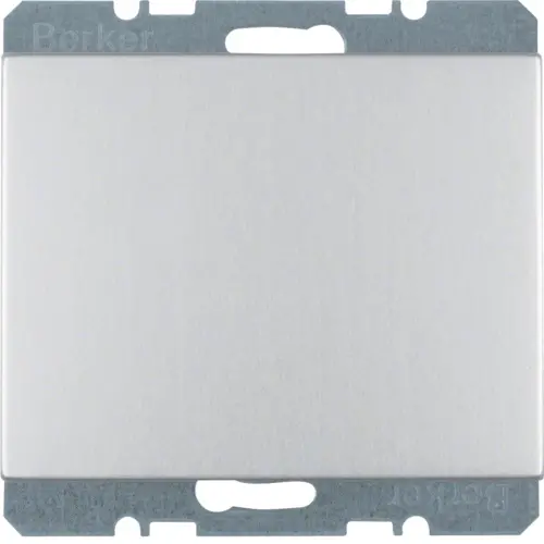 Berker 10457003 blinddeksel incl. draagframe K5 aluminium
