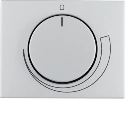 Berker 11357203 draaiknop toerentalregelaar K5 aluminium