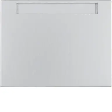 Berker 14267003 schakelwip tekstkader K5 aluminium