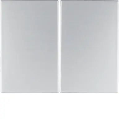 Berker 14357003 schakelwip 2-voudig K5 aluminium