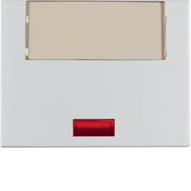 Berker 14967003 schakelwip groot tekstkader controlevenster K5 aluminium