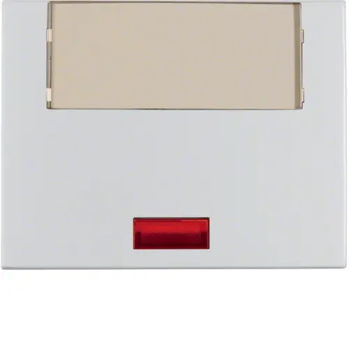 Berker 14967003 schakelwip groot tekstkader controlevenster K5 aluminium