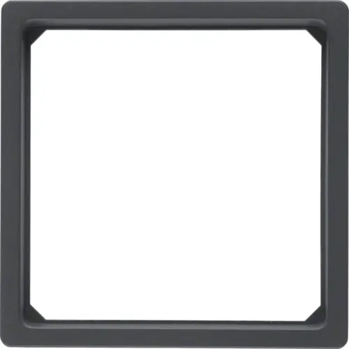 Berker 11096076 adapterring voor centraaldeel 50x50mm Q1/Q3/Q7 antraciet