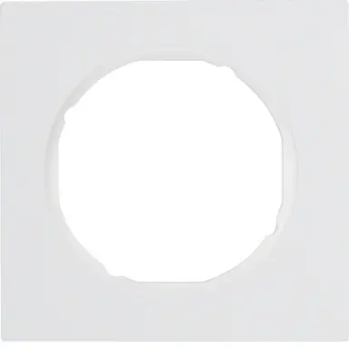 Berker 10112289 afdekraam 1-voudig R3 wit