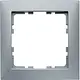 Berker 10119939 afdekraam 1-voudig S1 aluminium mat