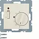 Berker 20318982 kamerthermostaat 24V verbreekcontact S1/B3/B7 creme glans