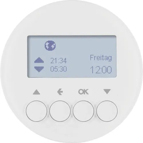 Berker 85741139 schakelklok jaloeziebesturing opzetmodule R1/R3/R8 wit