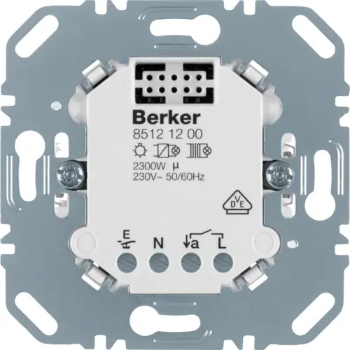 Berker 85121200 relaisschakelaar 230V 1-voudig