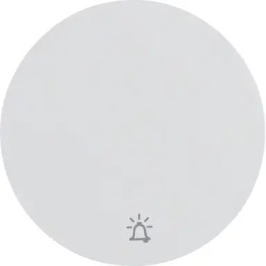 Berker 16202069 schakelwip symbool bel R1/R3/R8 wit