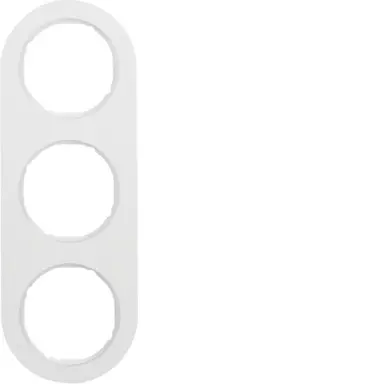 Berker 10132089 afdekraam 3-voudig R.Classic wit