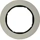 Berker 10112084 afdekraam 1-voudig R.Classic aluminium zwart