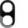 Berker 10122016 afdekraam 2-voudig R.Classic glas zwart