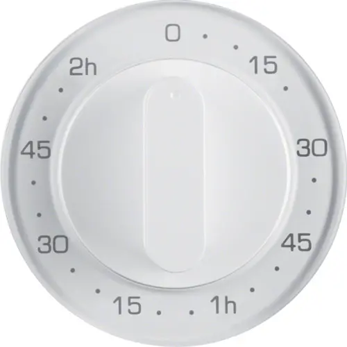 Berker 16332089 draaiknop tijdschakelaar 120 minuten R1/R3/R8 wit