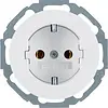 Berker 47452089 wandcontactdoos randaarde R.Classic wit