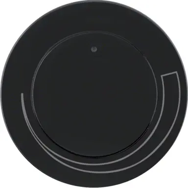 Berker 11372035 draaiknop toerentalregelaar R1/R3/R8 zwart