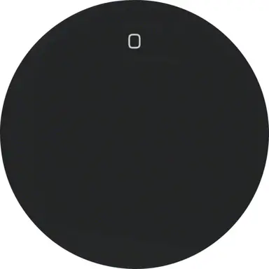 Berker 16222045 schakelwip met opdruk 0 R1/R3 zwart