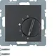 Berker 20261606 kamerthermostaat wisselcontact S1/B3/B7 antraciet mat
