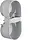 Berker 9191502 Integro Flow inbouwdoos 2-voudig met 2x trekontlasting