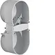 Berker 9191502 Integro Flow inbouwdoos 2-voudig met 2x trekontlasting