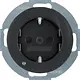 Berker 41092045 wandcontactdoos randaarde kindveilig LED-orientatielicht R1/R3/R8 zwart