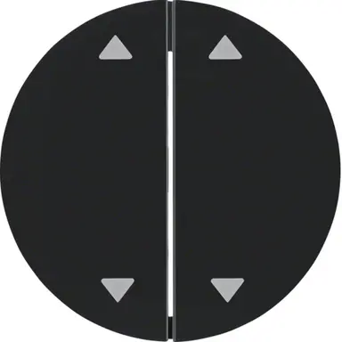 Berker 16442045 wip jaloezieschakelaar 4-voudig R1/R3/R8 zwart