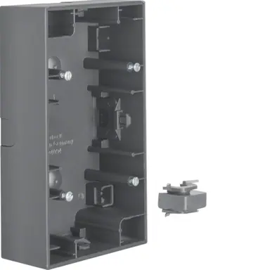 Berker 10427006 opbouwbak 2-voudig verticaal K1 antraciet