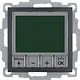 Berker 20441606 thermostaat met display en maakcontact S1/B3/B7 antraciet mat