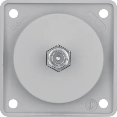 Berker 945192506 Integro Flow SAT-antennewandcontactdoos grijs mat
