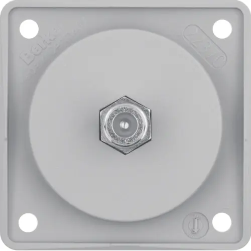 Berker 945192506 Integro Flow SAT-antennewandcontactdoos grijs mat