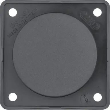 Berker 945162505 Integro Flow blinddeksel antraciet mat