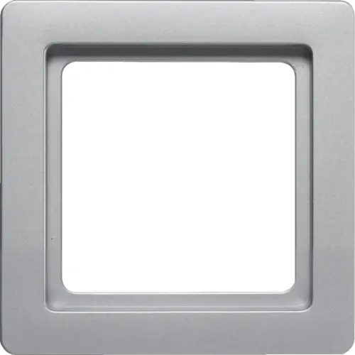 Berker 10116084 afdekraam 1-voudig Q1 aluminium
