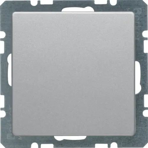 Berker 10096084 blinddeksel incl. draagframe Q1/Q3/Q7 aluminium