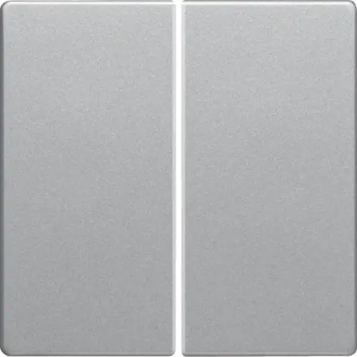Berker 16236084 schakelwip 2-voudig Q1/Q3/Q7 aluminium