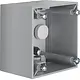 Berker 911512517 Integro Flow opbouwbehuizing hoog met trekontlasting grijs glans