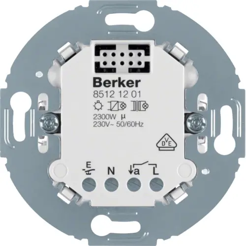 Berker 85121201 relais module rond 230V 1-voudig