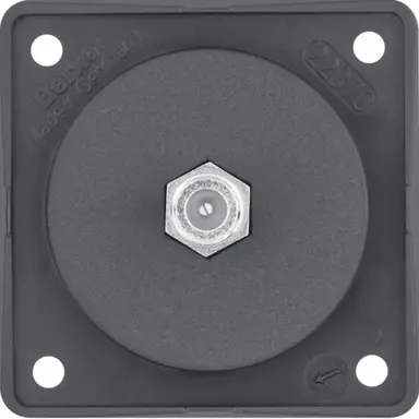 Berker 945192505 Integro Flow SAT-antennewandcontactdoos antraciet mat